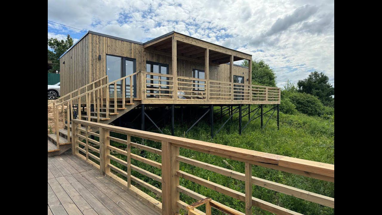 Модульный дом из 5 модулей под сдачу в аренду! смотреть онлайн