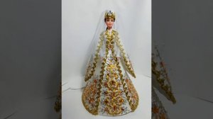 Кукла светильник в Национальном костюме из Изолона