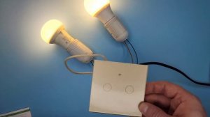 Wi-Fi выключатель. Работает с Алисой. Проходной выключатель.