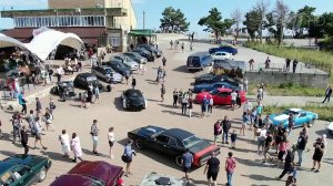 В Крыму устроили фестиваль ретроавтомобилей прямо на горе Ай-Петри