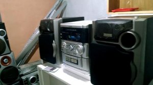 Aiwa nx sz 200 com caixas de sharp