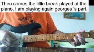 The Beatles get back guitar cover tabs and subtitles.