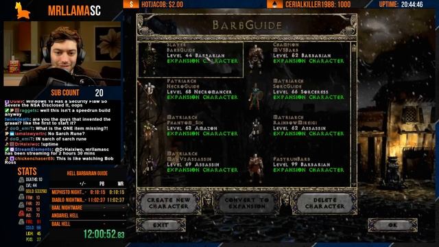 MELEE BARBARIAN GUIDED PLAYTHROUGH - Nightmare Part 2 смотреть онлайн