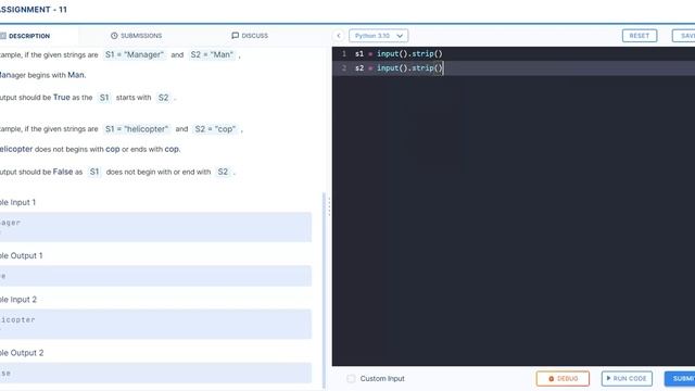 ccbp | python | assignment 11 | First Part OR Last Part