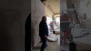 Самовыравнивающийся пол Knauf трибон и титалин с применением штукатурной станции #sertamaster xl