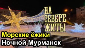 Морские ежи и новогодний Мурманск