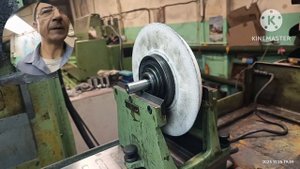 Шлифовка продольного суппорта ДИП 300 на плоскошлифовальном станке 3г71м и  SFWR 630