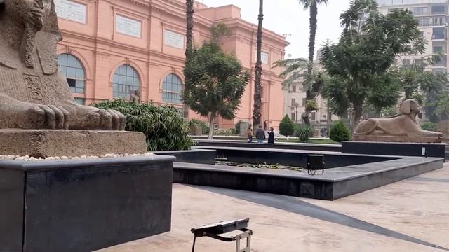 Egypt. Каир-Античный. Каирский музей. Следы не уничтоженной античности доступные нашему взору. смотреть онлайн