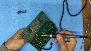 Ремонт монитора SAMSUNG SyncMaster 710N. Замена транзисторной сборки на более мощную.