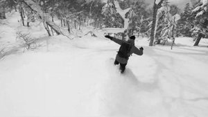 KORUA Shapes - In Action - Pencil Snowboard