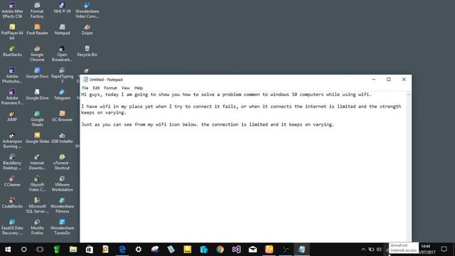 Wifi Disconnecting and in Low Strength Windows 10 (Wifi - Bluetooth Conflict) смотреть онлайн