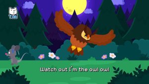 Hunters in the Night | “Ah-ooh~! It’s our world!” | Animal song | Song for kids ★ TidiKids