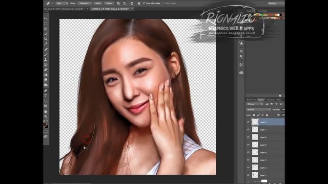 smudge painting photoshop cc 2015 step by step смотреть онлайн