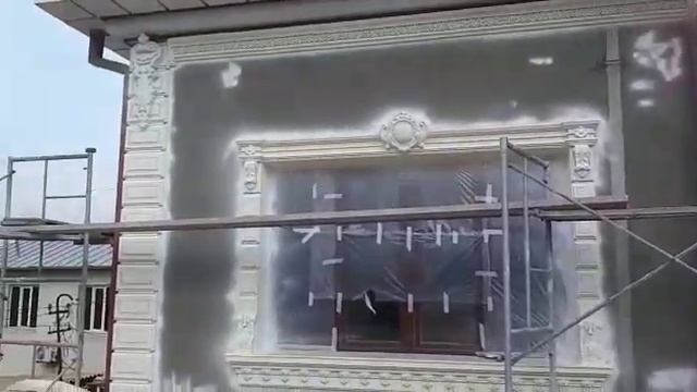 Фасадный панели из бетонаМастер из Таджикистана часть 2