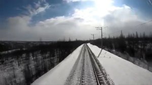 Муруринский перевал - участок Байкало-Амурской магистрали. Mururinsky Pass (1323 meters). Part 1