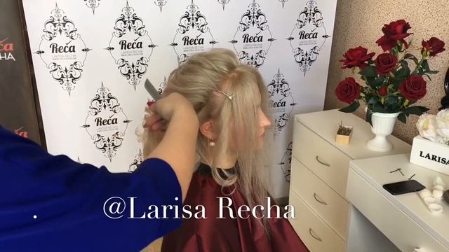 Свадебные и вечерние прически на курсах Ларисы Реча смотреть онлайн