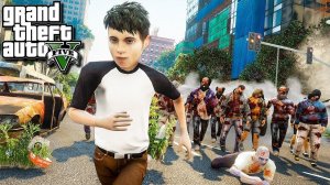 РЕБЕНОК ВЫЖИВАЕТ В ШКОЛЕ ЗОМБИ АПОКАЛИПСИС В ГТА 5 МОДЫ! МЫ ВСЕ МЕРТВЫ ОБЗОР МОДА GTA 5 MODS