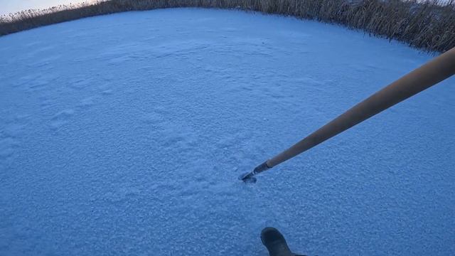 ПЕРВЫЙ ЛЕД l ЗИМНЯЯ РЫБАЛКА l ТЕСТ КАМЕРЫ В МОРОЗ