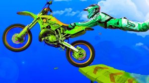 Fail Hard #7 Игра про машинки мотоциклы гонки по трассам видео про мотоциклы