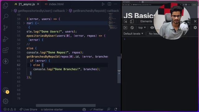 31. JS - Problems with callbacks in async JS (हिंदी में)