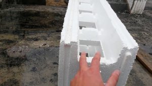 Несъемная опалубка из пенополистирола (пенопласта пcб 25). Термодом.