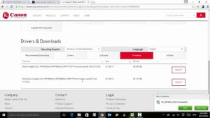 Download mode waiting Canon printer
