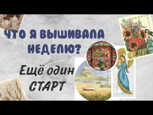 170. Что я вышивала неделю? | Ещё один старт | Вышивка крестом