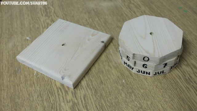 How to make Perpetual Calendar - DIY Wooden Calendar смотреть онлайн