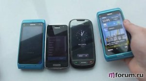 Nokia N8, Nokia E7, Nokia C7-00, Nokia C6-01