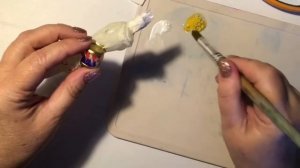 Реставрация стеклянной игрушки