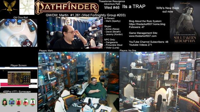 TRAP Wed#046 Lvl3 - Pathfinder 2, Shattered Star, Shards of Sin #15 - смотреть онлайн