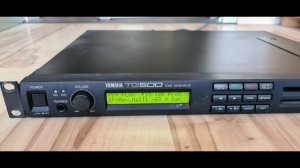 Yamaha SY85 & TG500 Synthesizer Sound Demo Video