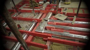 Как прокладывается вентиляция по полу в старом фонде