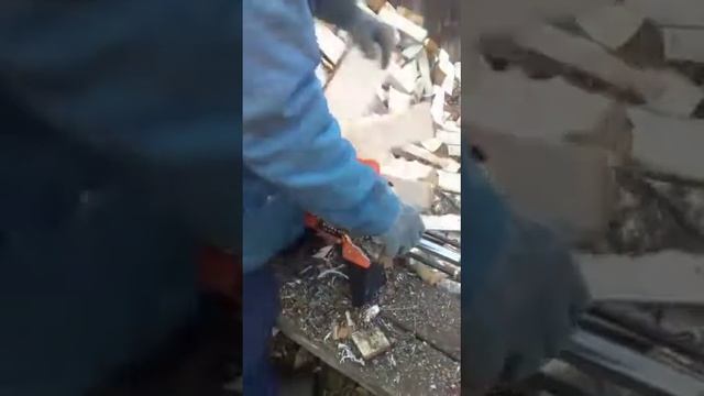Дровокол патриот се 3715 прошёл испытание