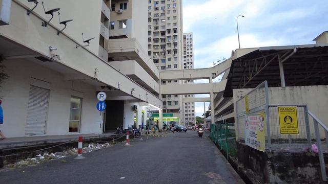 [4K] Penang Travel Vlog | Macallum Street Night Market Walking Tour, Apartment Complex for Locals смотреть онлайн