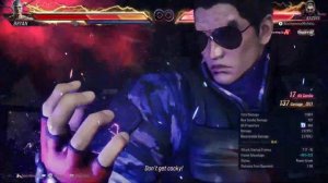 Tekken 8 Kazuya  149 Damage wall blast combo