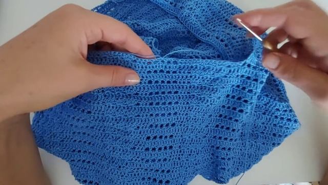 Соединяем нити при вязании крючком без узлов.