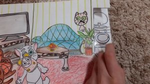 Бумажный домик для Тома !) Все как в игре !