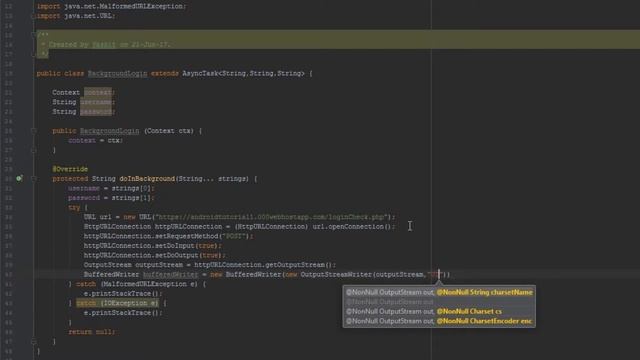 Android Tutorial Series | Login Application using MySQL and PHP (Part 2)