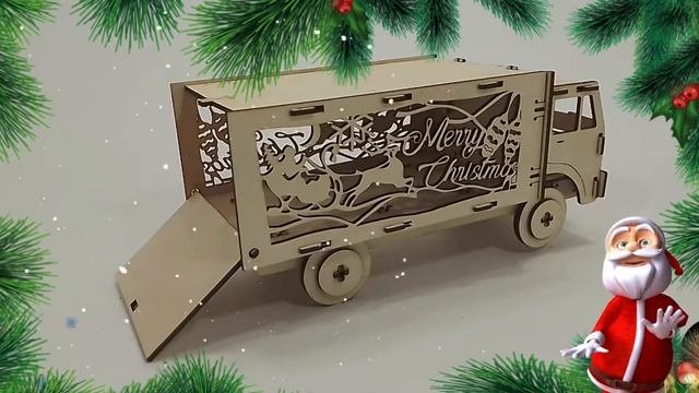 Оригинальная подарочная упаковка из дерева