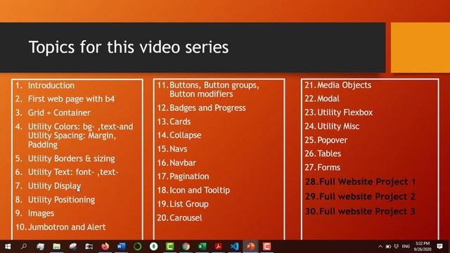 Bootstrap5 Bangla Tutorial 1 : Introduction to Bootstrap смотреть онлайн