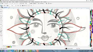 РИСУЕМ СОЛНЦЕ В ПРОГРАММЕ КОРЕЛ. CorelDRAW 2019