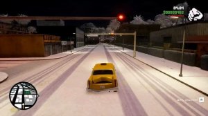 gta san andreas tde the difinite edition snow mod зимний мод