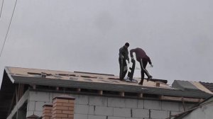 КРЫША ФИНАЛ!!! МЯГКАЯ КРОВЛЯ ЛУЧШЕ ЧЕМ МЕТАЛЛОЧЕРЕПИЦА???