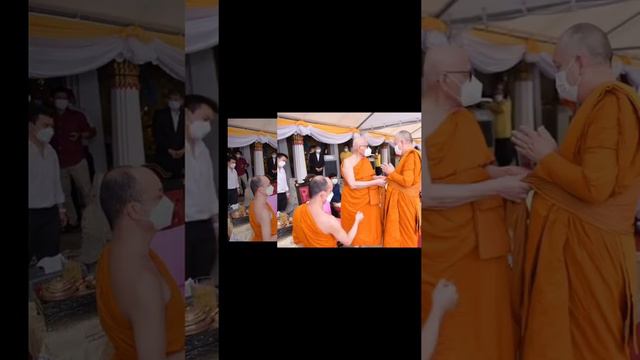 เป็นภาพที่งดงามระหว่าง ๒ นิกาย (ธรรมยุตและมหานิกาย)