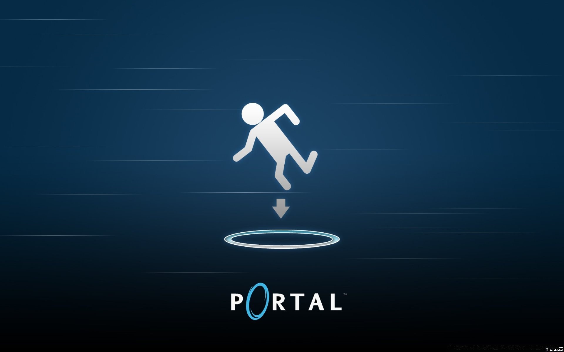 Portal desktop. Портал 1. Портал игра. Игра портал 1. Портал 1 обои.