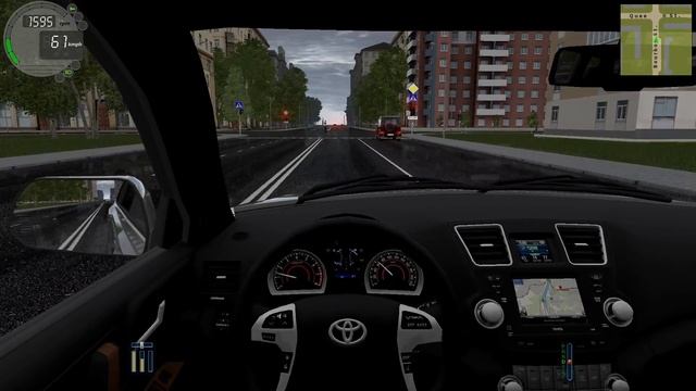City Car Driving 1.5.1 Toyota Highlander + Driving Force GT смотреть онлайн
