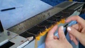 Ажурный узор "Колоски" (Нева-1, Нева-2, Северянка)