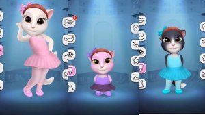 Моя говорящая Анджела Две сестрички и ее Малышка # 7 Балетная студия Анжела Мила Соня Мультик