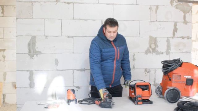 Инструмент  для штробления стен под проводку. Обзор шторобореза Hilti с пылесосом